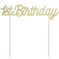 Preview: Cake Topper - 1st Birthday - Gold